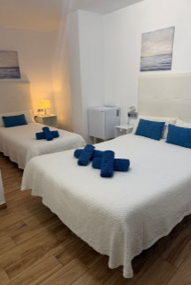 Habitación triple interior